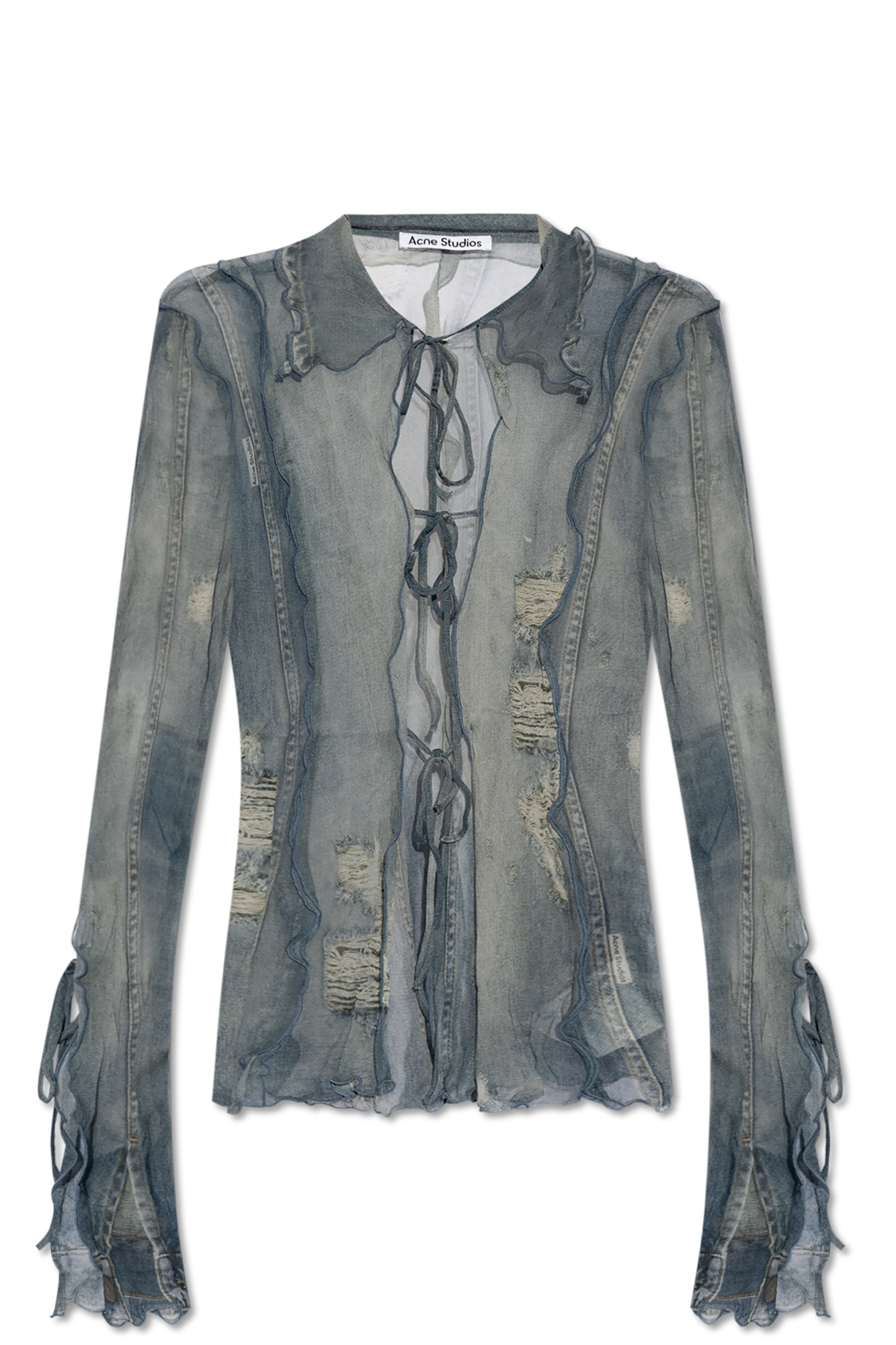Blue Printed Top Acne Studios - Millet LTK Stormy Jacquard Blue Printed Top Acne Studios - Millet LTK Stormy Jacquard